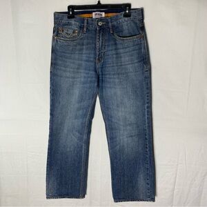 Guess Originals X Pleasures Retro Straight Blue Jeans 32